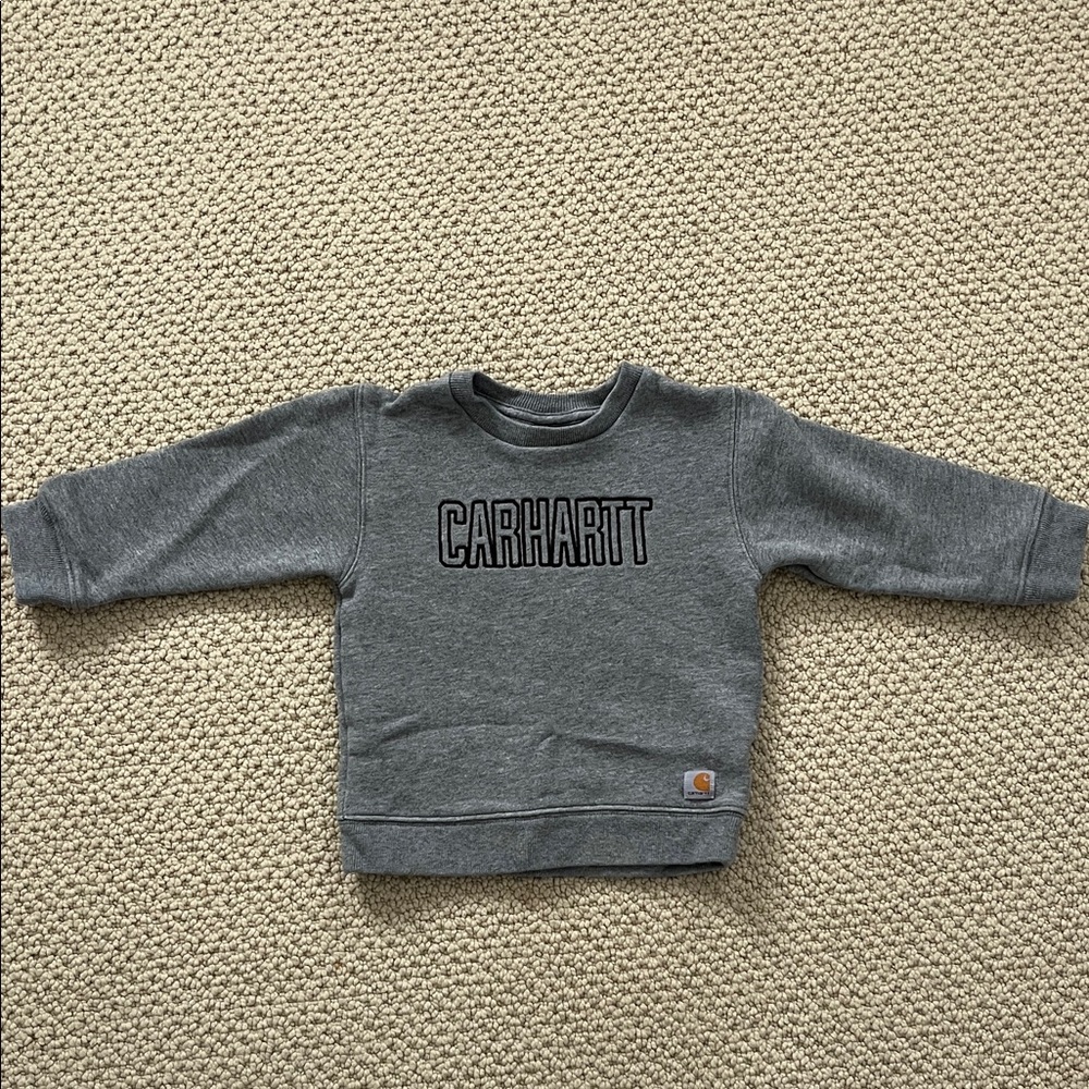 2T Carhartt Kids Gray Sweatshirt